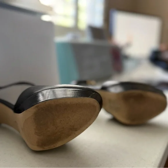 Michael Kors Black Platform Heels - Picture 10 of 12